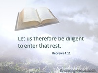 Hebrews 4:11